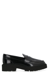 Hogan H543 patent leather loafer